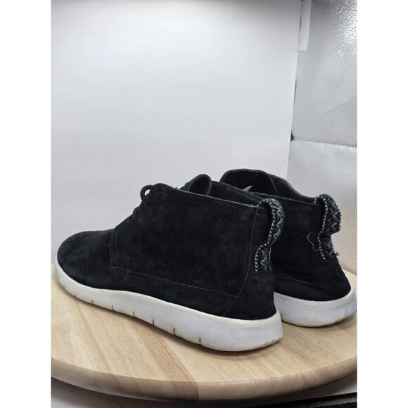 UGG Freamon Ankle Boots 1007645 Mens Black Suede Chukka Shoes Size 11 - Picture 7 of 10